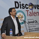 Javed Chaudhry Lecture in Superior University